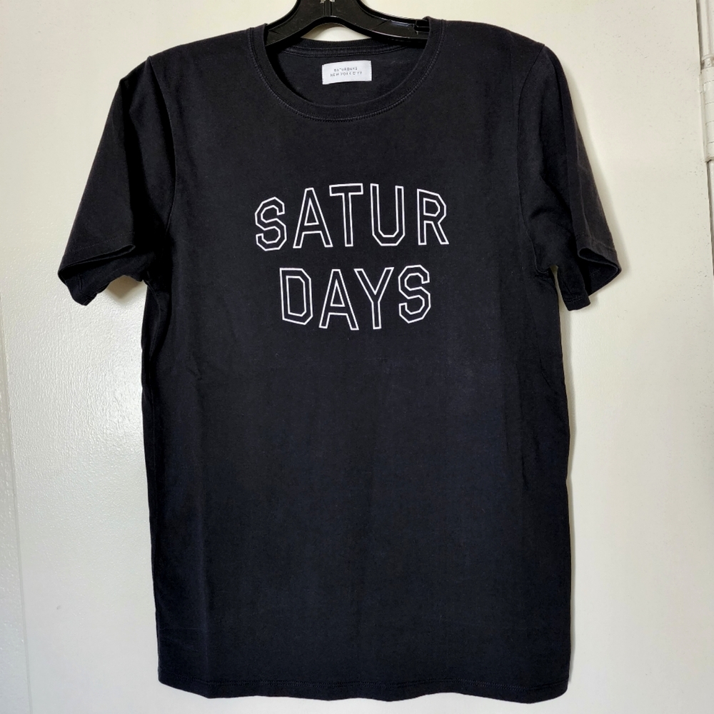 Saturdays NYC T Shirt - Black size Small